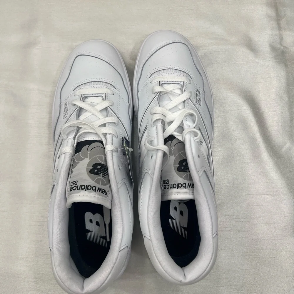 New Balance BB550PB1 White Sneakers